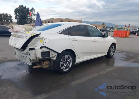 2017 Honda Civic Lx из США, поврежденный, VIN 2HGFC2F57HH569646